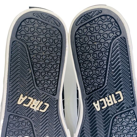 C1RCA AL50 Adrian Lopez Pro Model Black Pinstripe Skate Shoes M 9.5 Vintage Y2K - Picture 7 of 15